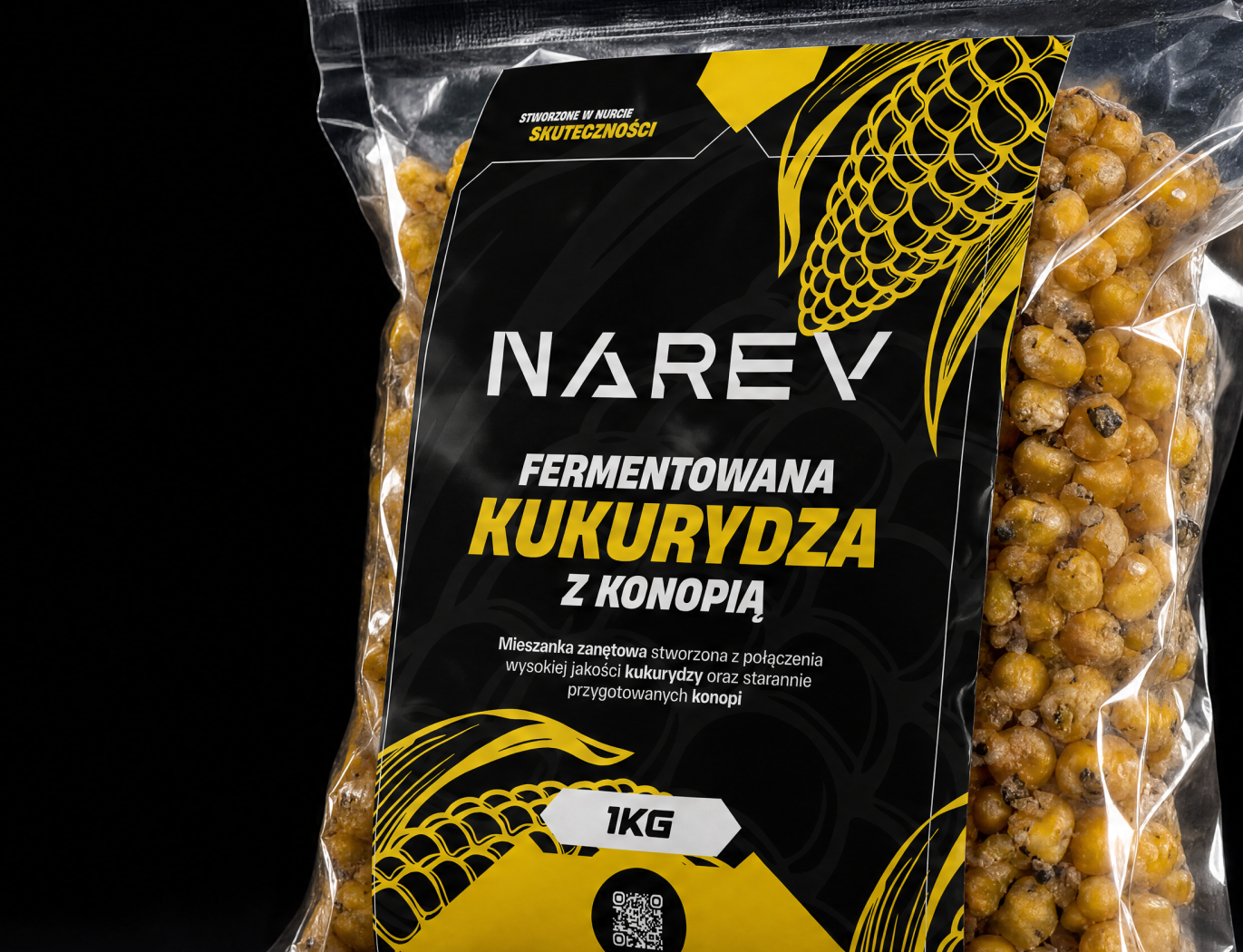 Fermentowana Kukurydza z Konopią 1KG