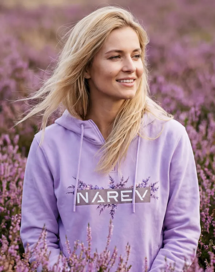 Bluza z kapturem Sweet Flower — Afterglow - Hover