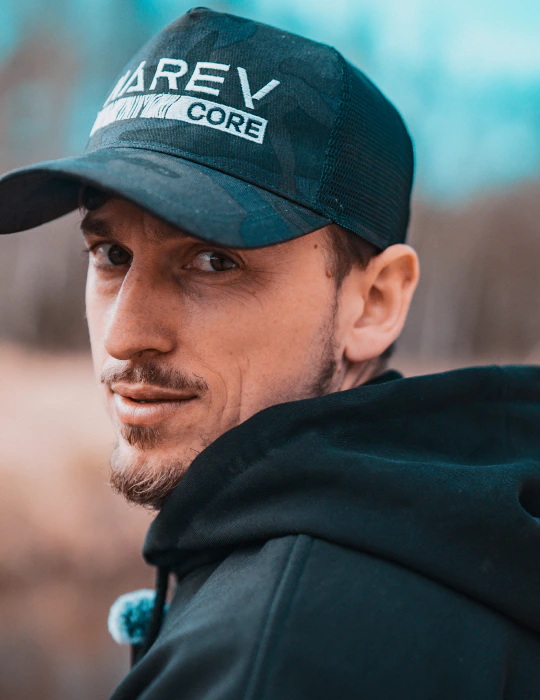 Czapka Black Trucker - Hover