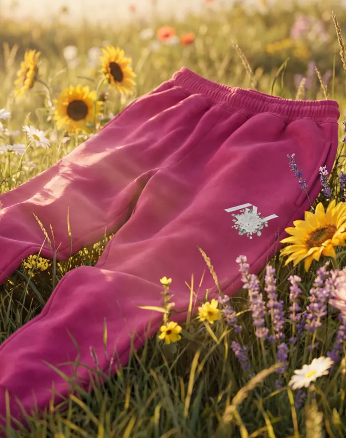 Spodnie dresowe Sweet Flower — Golden Hour - Hover