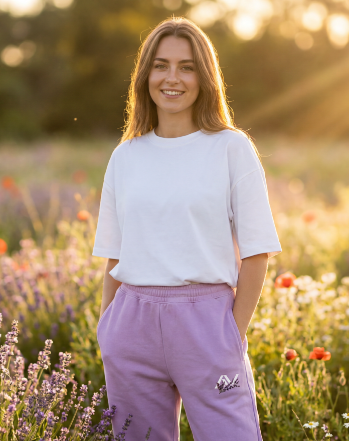 Spodnie dresowe Sweet Flower — Afterglow - Hover