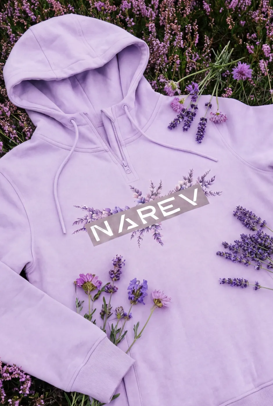 Bluza z kapturem Sweet Flower — Afterglow