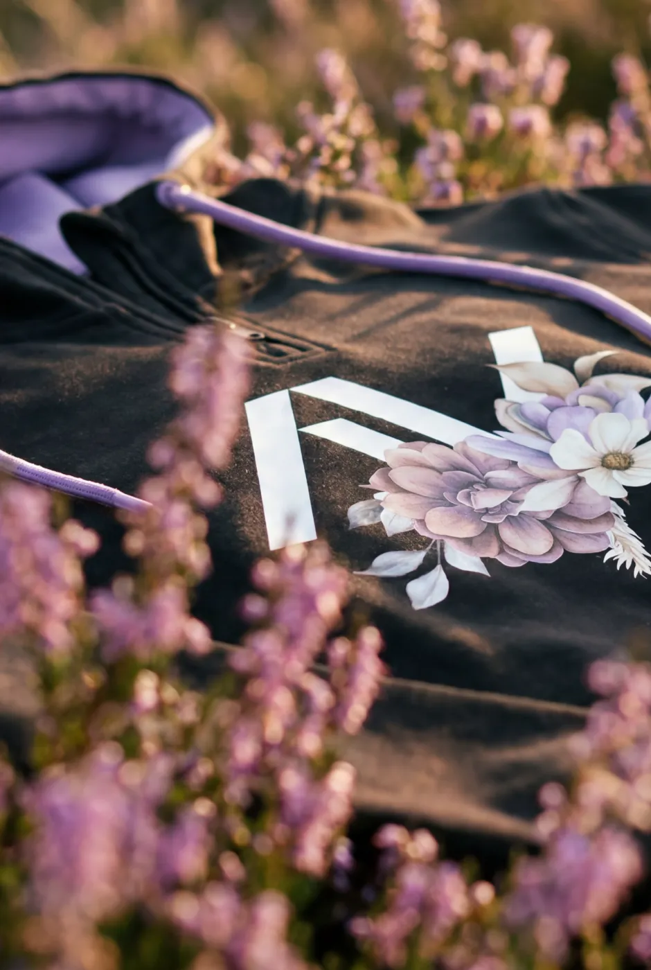 Bluza z kapturem Sweet Flower — High Noon