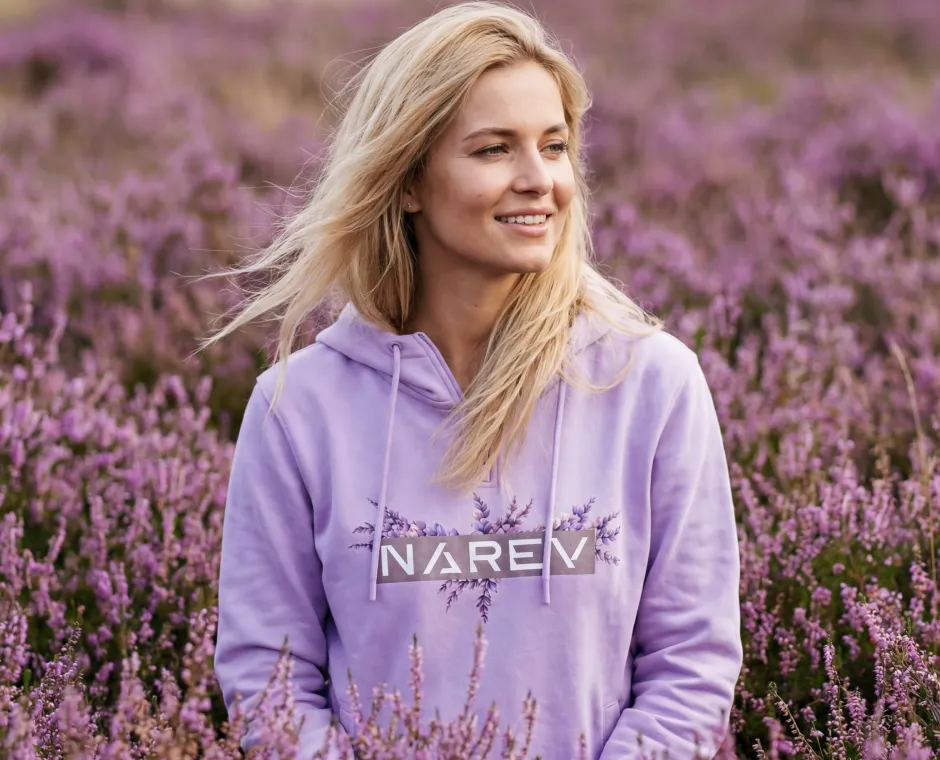 Bluza z kapturem Sweet Flower — Afterglow