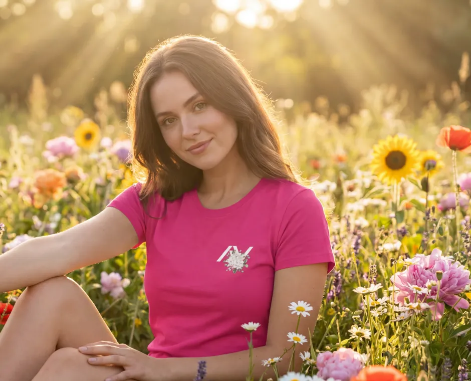 Koszulka Sweet Flower — Golden Hour
